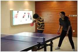 投?；鸸九c中國期貨監控聯合舉辦的員工乒乓球比賽圓滿落幕