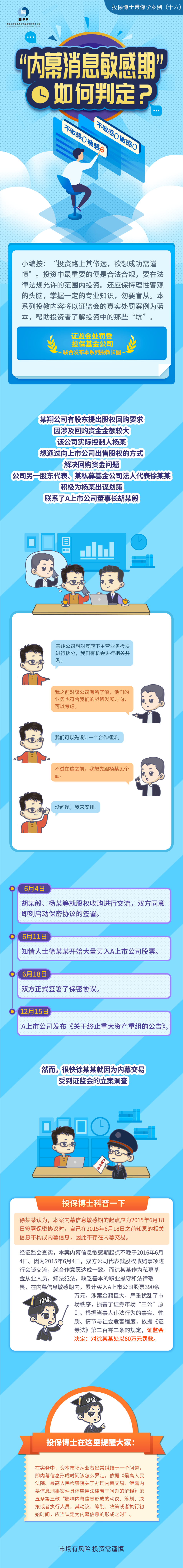 [投保博士課堂]“內幕消息敏感期”如何判定？